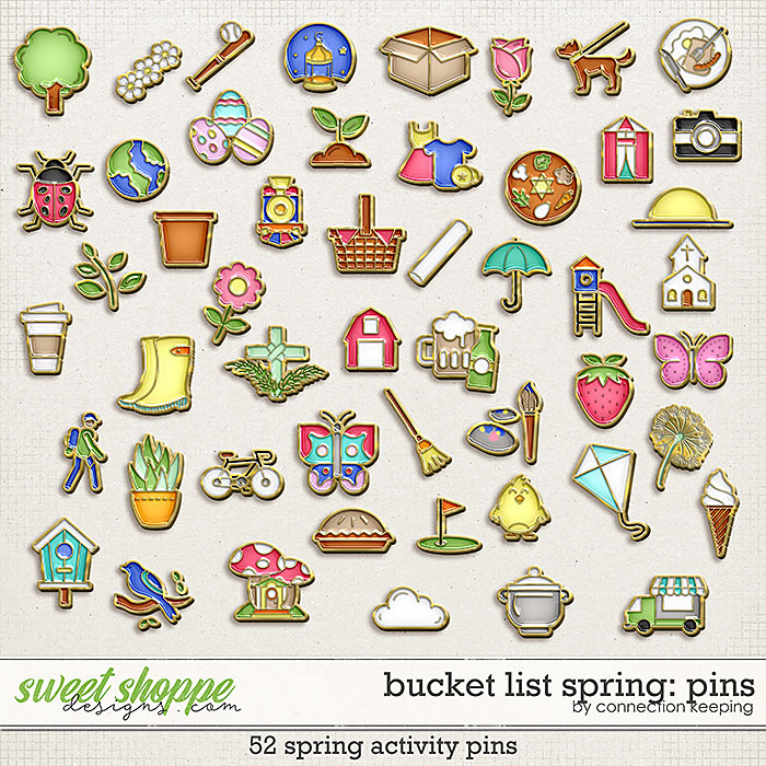 Bucket List: Spring Pins by Connection Keeping