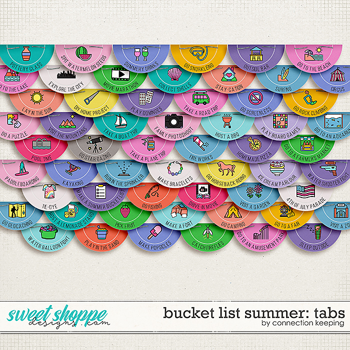 Bucket List: Summer Tabs by Connection Keeping