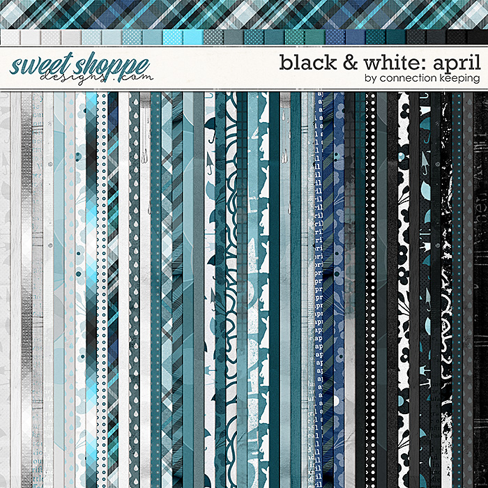 Black & White: April Papers by Connection Keeping