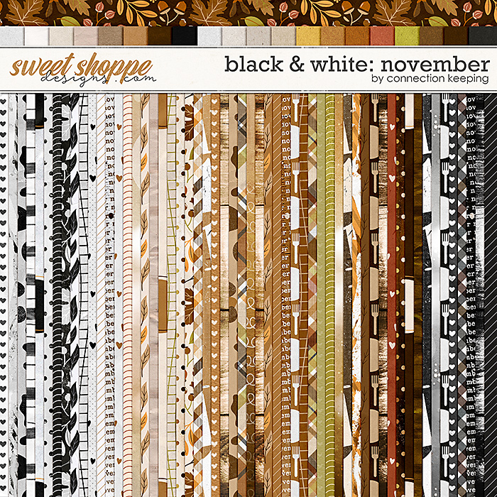Black & White: November Papers by Connection Keeping