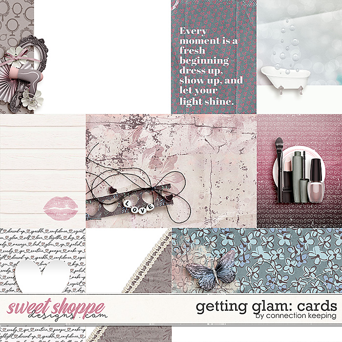 Getting Glam Journal Cards by Connection Keeping