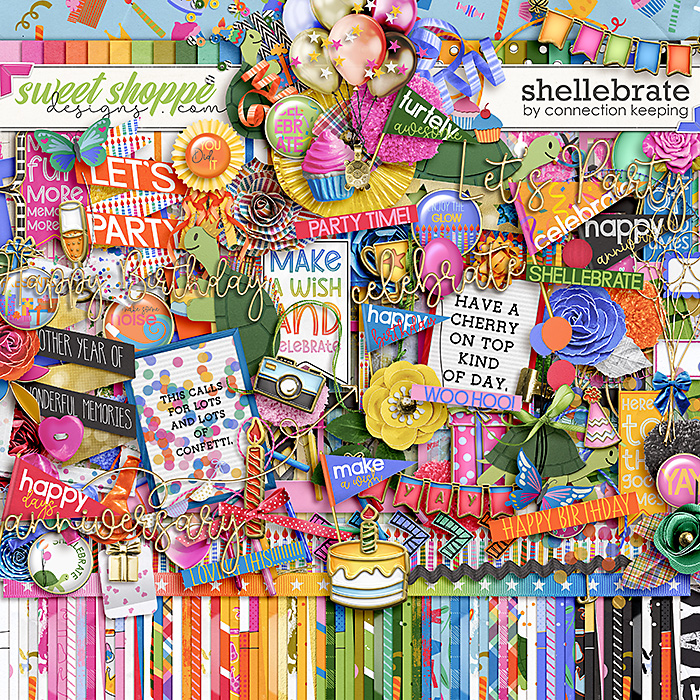 Shellebrate Scrapbooking Kit by Connection Keeping Shellebrate Scrapbooking Kit by Connection Keeping