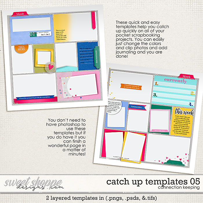 Catch Up Templates 05 by Connection Keeping