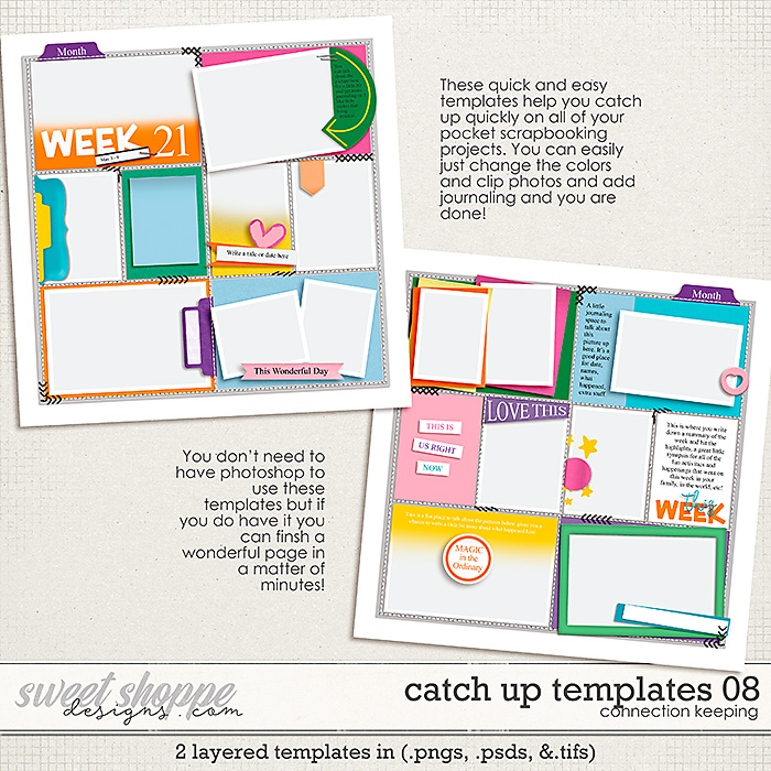 Catch Up Templates 08 by Connection Keeping