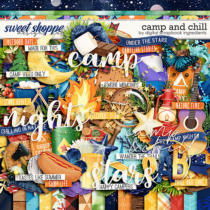  Camp And Chill by Digital Scrapbook Ingredients