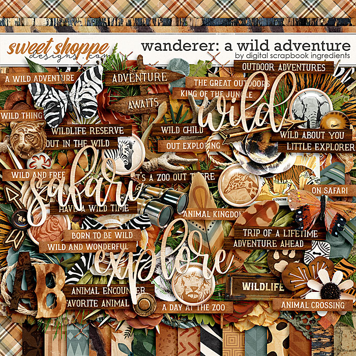 Wanderer: A Wild Adventure by Digital Scrapbook Ingredients