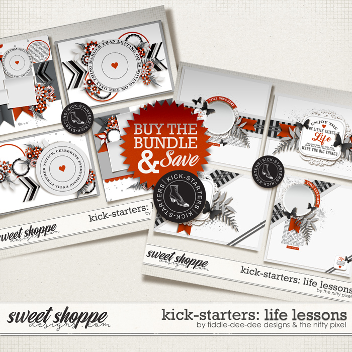 KICK-STARTERS: LIFE LESSONS | BUNDLE by Fiddle-Dee-Dee Designs & The Nifty Pixel