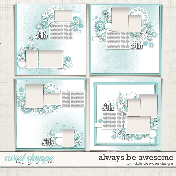 Always Be Awesome by Fiddle-Dee-Dee Designs