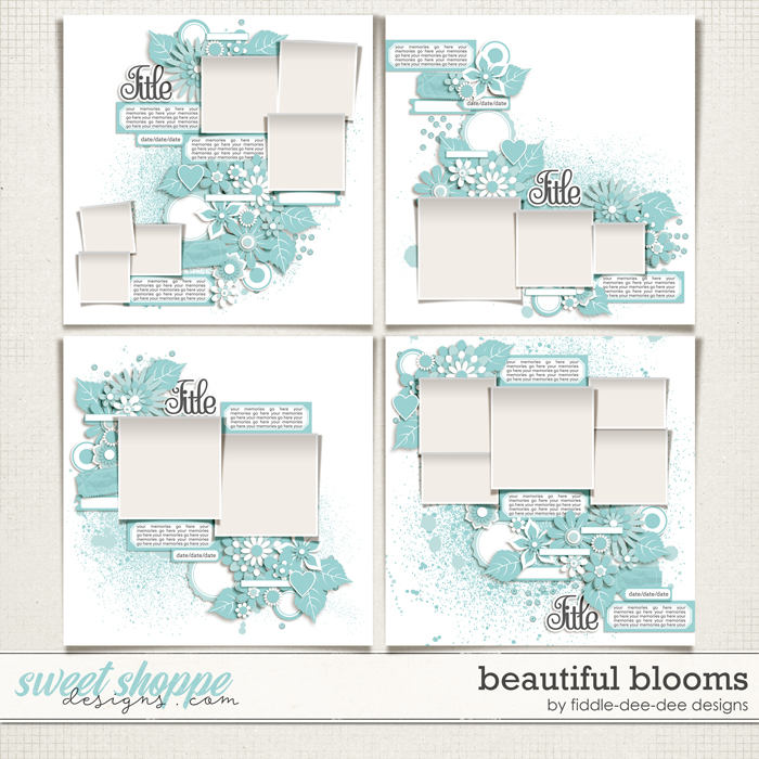 Beautiful Blooms by Fiddle-Dee-Dee Designs
