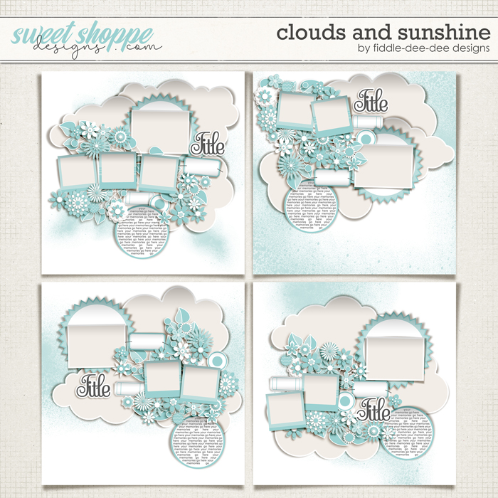 Clouds and Sunshine by Fiddle-Dee-Dee Designs