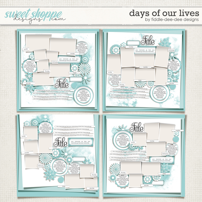 Days Of Our Lives by Fiddle-Dee-Dee Designs