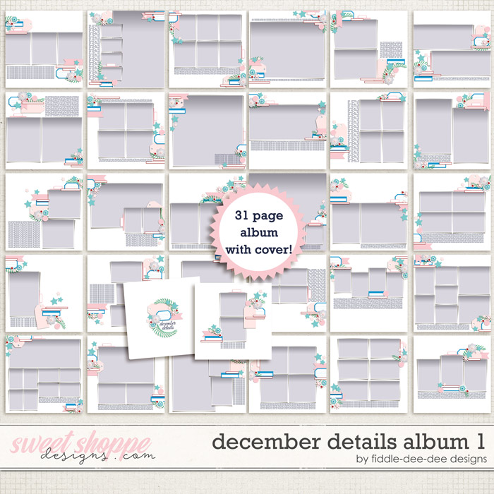 December Details Album 1 by Fiddle-Dee-Dee Designs December Details Album 1 by Fiddle-Dee-Dee Designs