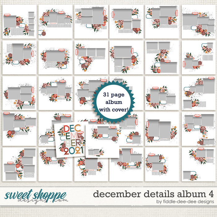 December Details Album 4 by Fiddle-Dee-Dee Designs December Details Album 4 by Fiddle-Dee-Dee Designs