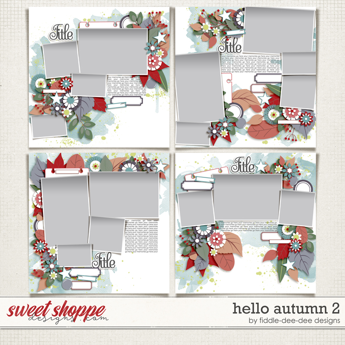 Hello Autumn 2 by Fiddle-Dee-Dee Designs