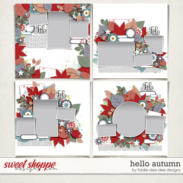 Hello Autumn by Fiddle-Dee-Dee Designs