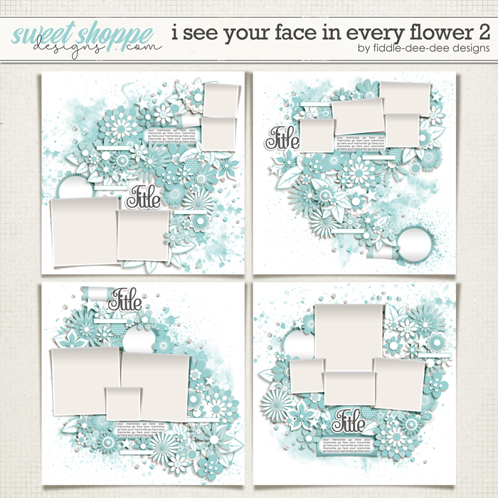 I See Your Face In Every Flower 2 by Fiddle-Dee-Dee Designs