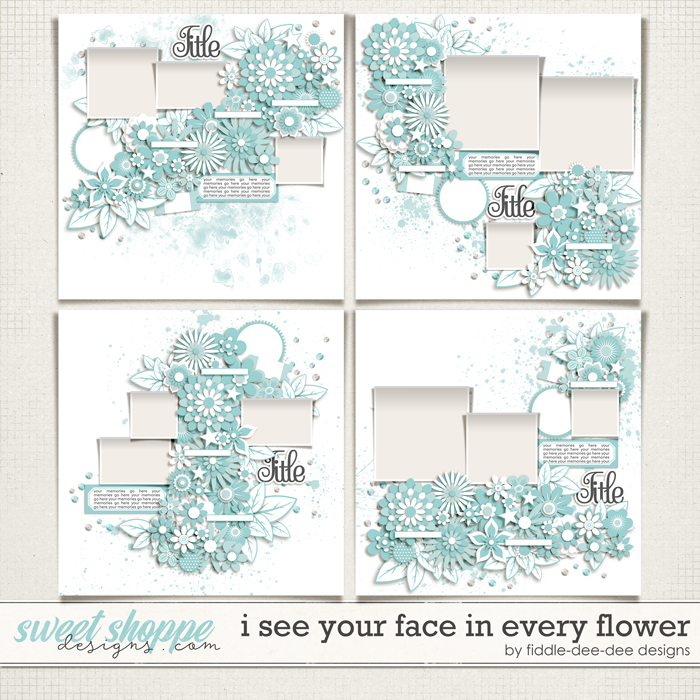 I See Your Face In Every Flower by Fiddle-Dee-Dee Designs