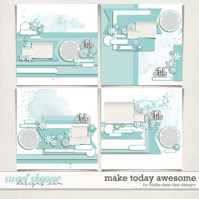 Make Today Awesome by Fiddle-Dee-Dee Designs