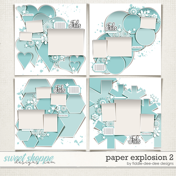 Paper Explosion 2 by Fiddle-Dee-Dee Designs