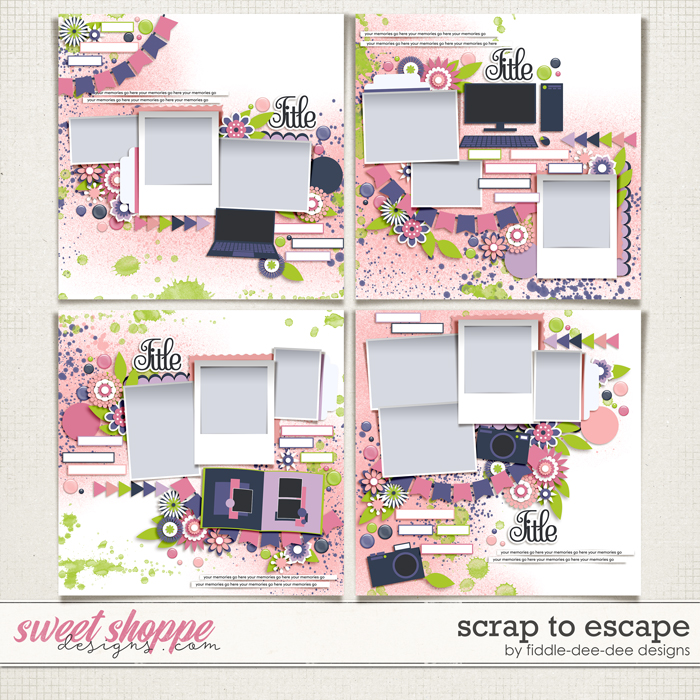 Scrap To Escape by Fiddle-Dee-Dee Designs