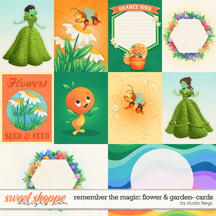 Remember the Magic: FLOWER & GARDEN- CARDS by Studio Flergs