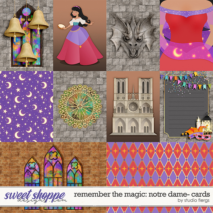 Remember the Magic: NOTRE DAME- CARDS by Studio Flergs