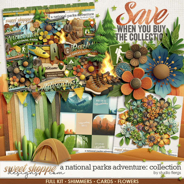 A National Parks Adventure: COLLECTION & *FWP* by Studio Flergs