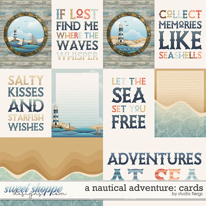 A Nautical Adventure: CARDS by Studio Flergs A Nautical Adventure: CARDS by Studio Flergs