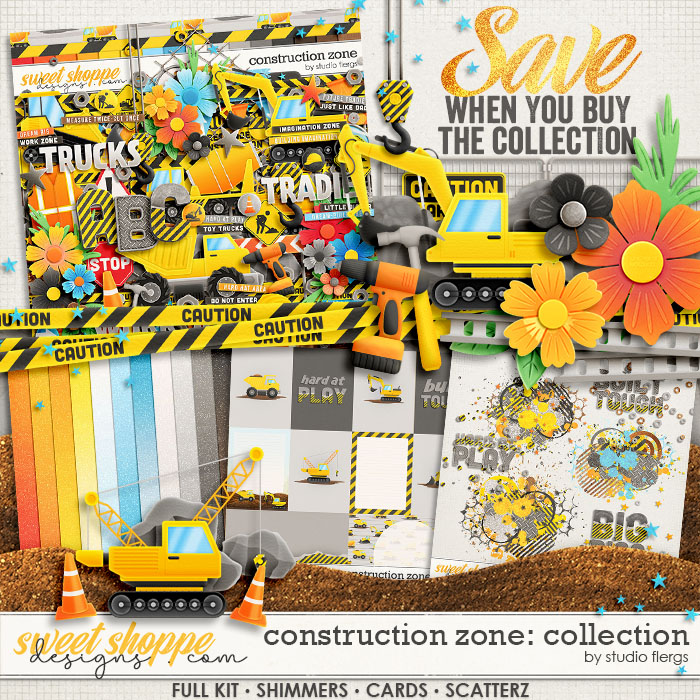 Construction Zone: COLLECTION & *FWP* by Studio Flergs Construction Zone: COLLECTION & *FWP* by Studio Flergs