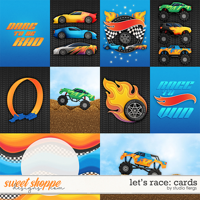 Let's Race: CARDS by Studio Flergs