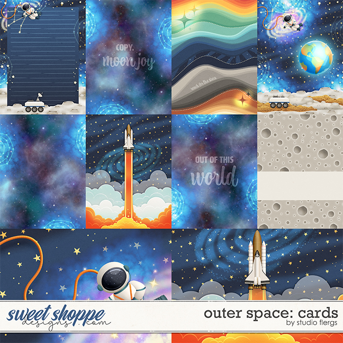 Outer Space: CARDS by Studio Flergs