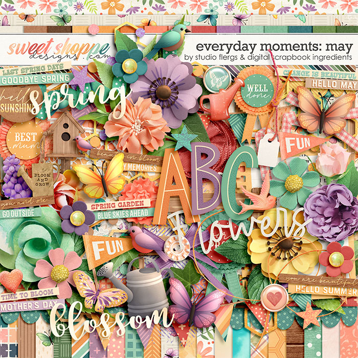 Everyday Moments: May by Studio Flergs & Digital Scrapbook Ingredients