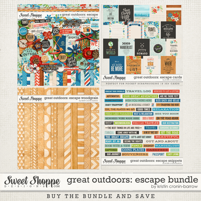 Great Outdoors: Escape Bundle by Kristin Cronin-Barrow