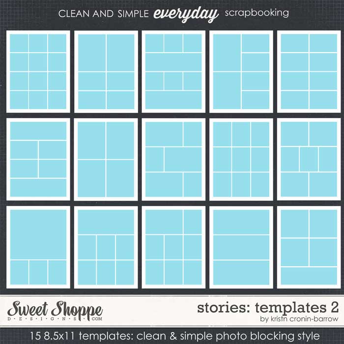 Stories Templates 2 by Kristin Cronin-Barrow