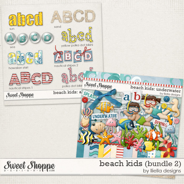 Beach Kids (Bundle 2) by lliella designs Beach Kids (Bundle 2) by lliella designs