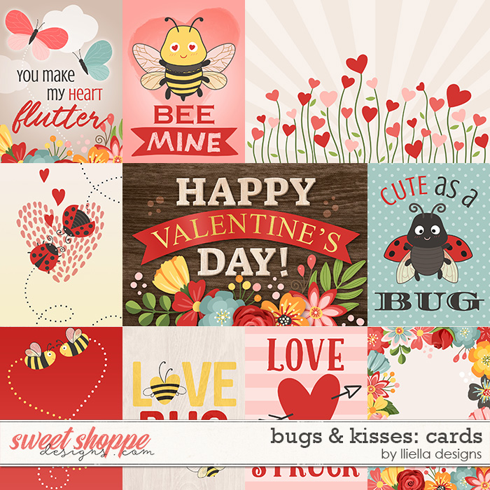 Bugs & Kisses Cards by lliella designs