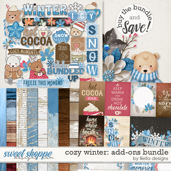 Cozy Winter Add-Ons Bundle by lliella designs
