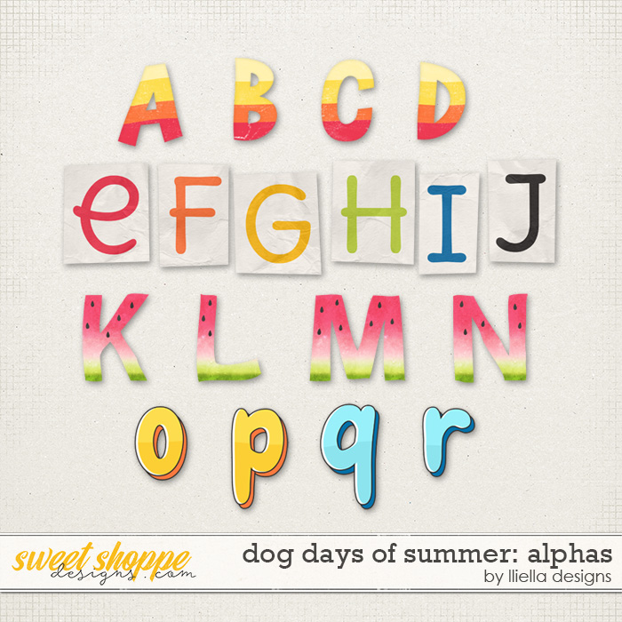 Dog Days of Summer Alphas by lliella designs