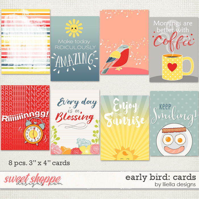 Early Bird: Cards by lliella designs