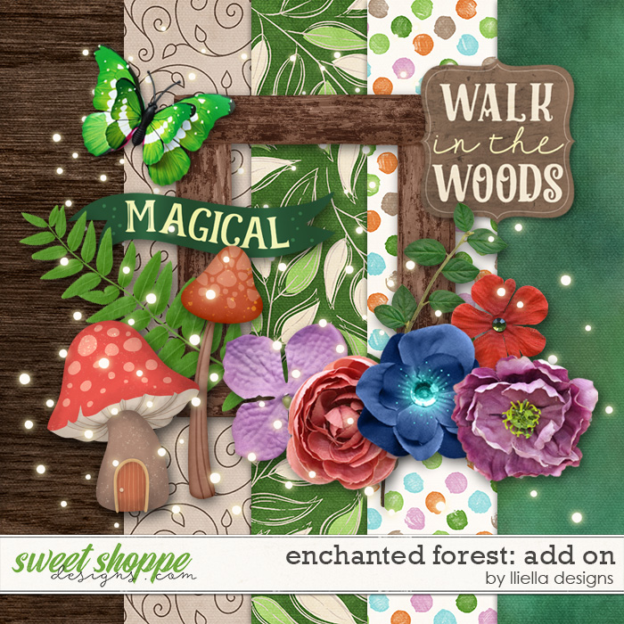 Enchanted Forest Add-On by lliella designs