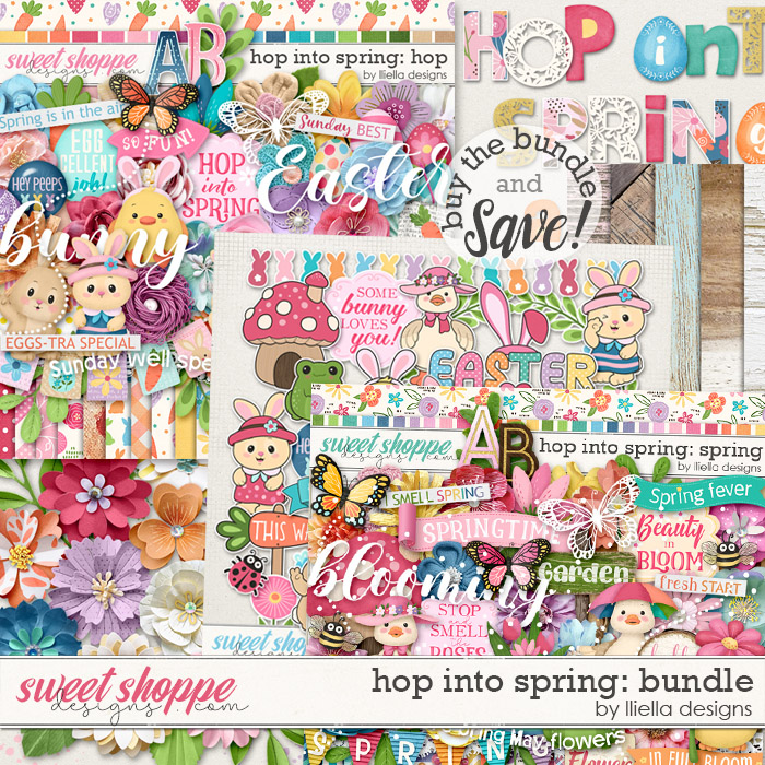 Hop Into Spring Bundle by lliella designs