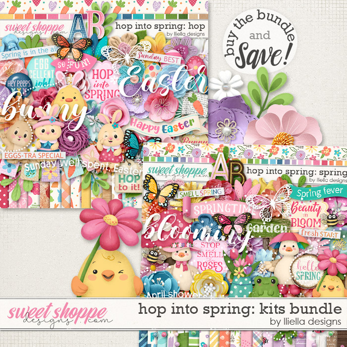 Hop Into Spring Kits Bundle by lliella designs
