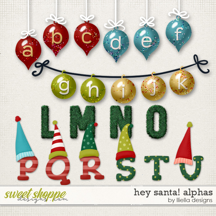 Hey Santa! Alphas by lliella designs