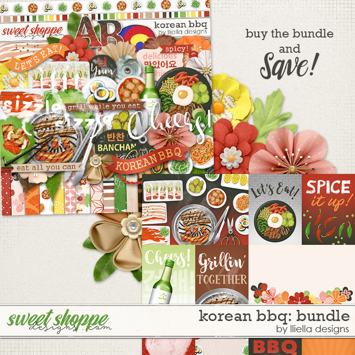 Korean BBQ Bundle by lliella designs