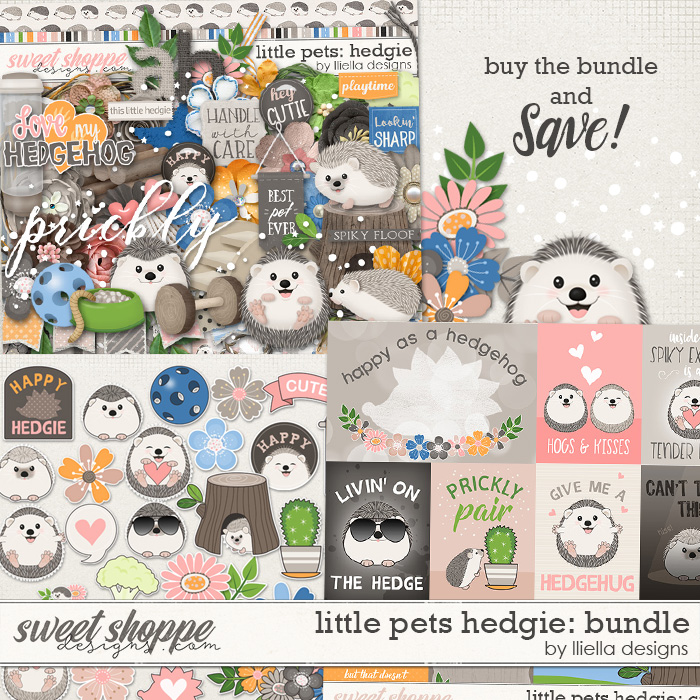 Little Pets Hedgie Bundle by lliella designs