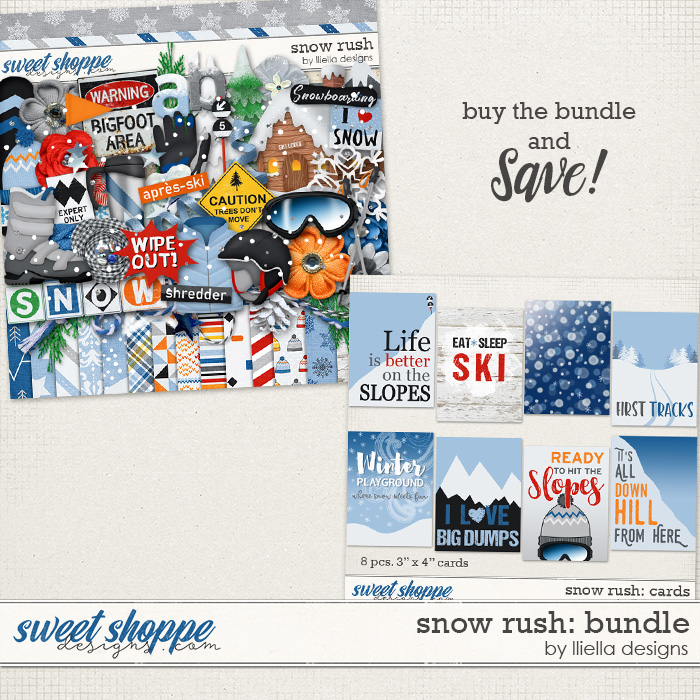 Snow Rush: Bundle by lliella designs