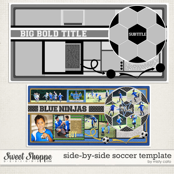 Side by Side Soccer Template by Misty Cato Side by Side Soccer Template by Misty Cato