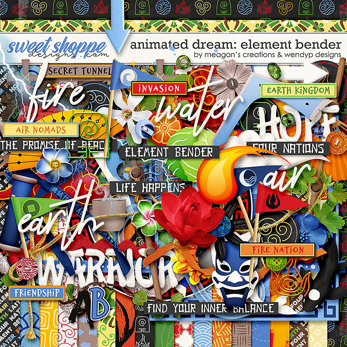 Animated Dream: Element Bender by Meagan's Creations & WendyP Designs