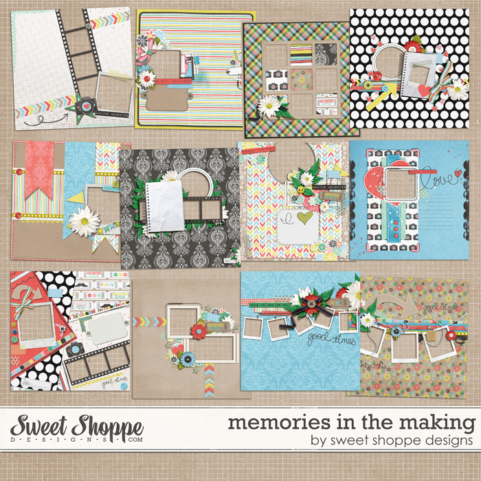 *LIMITED EDITION* Memories in the Making Quickpages by The SugarBabes