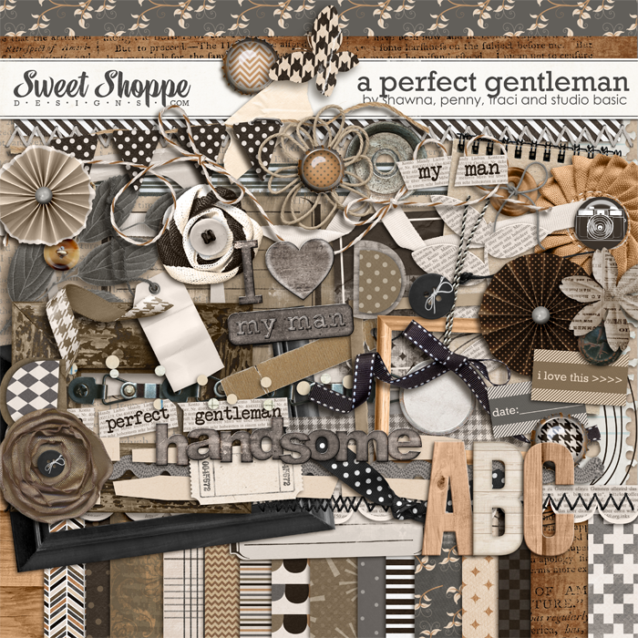 *LIMITED EDITION* A Perfect Gentleman by Studio Basic, Shawna Clingerman, Traci Reed, and Penny Springmann